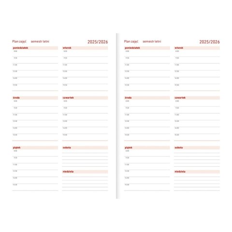 Kalendarz nauczyciela książkowy (terminarz) Vivella czarny A5 Wydawnictwo Wokół Nas (A5TA071B) Wydawnictwo Wokół Nas