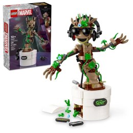 Klocki konstrukcyjne Marvel Super Heroes Tańczący Groot Lego (76297) Lego