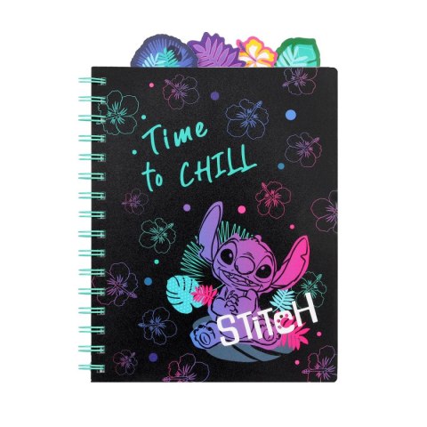 Kołobrulion Stitch z głowkami A5 100k. krata Patio (91750PTR) Patio