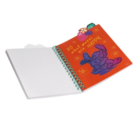 Kołobrulion Stitch z głowkami A5 100k. krata Patio (91750PTR) Patio