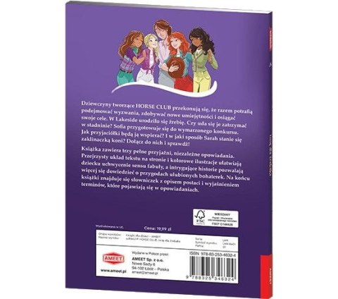 Książeczka edukacyjna HORSE CLUB. Imię dla źrebaka Ameet (LNR 8401) Ameet