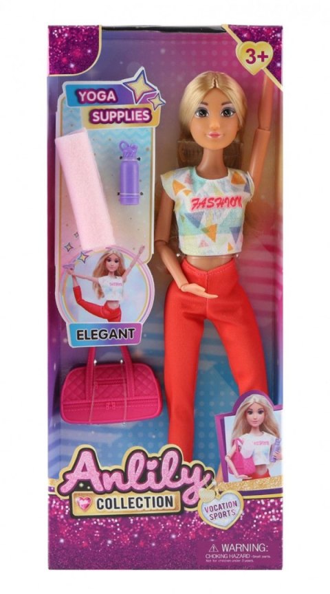 Lalka Anlily ćwiczy jogę Lean (24484) Lean