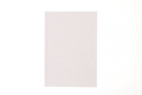 Litery samoprzylepne biały Farro Farro