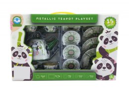 Naczynia zestaw do herbaty zielony 15 el. Lean (24429) Lean