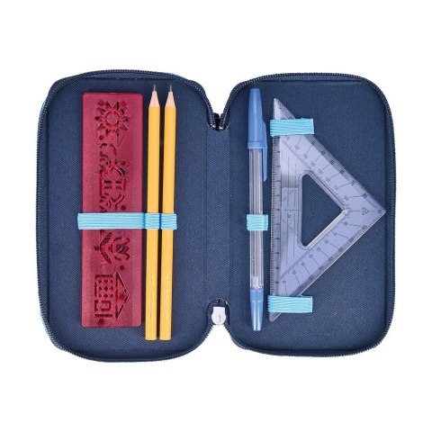 Piórnik Potrójny Cosmic Explorer 31 cz. Herlitz (400197093) Herlitz