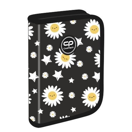 Piórnik CoolPack CLIPPER DAISY BLACK Patio (F076817) Patio