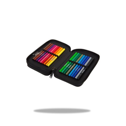 Piórnik CoolPack Jumper 2 DAISY BLACK Patio (F066817) Patio