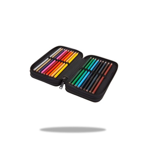 Piórnik CoolPack Jumper 3 DAISY BLACK Patio (F067817) Patio