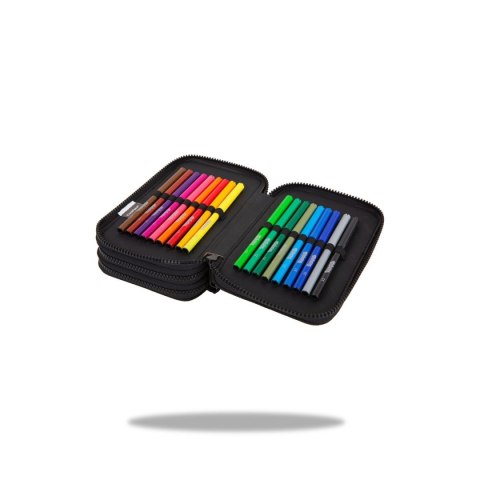 Piórnik CoolPack Jumper 3 DAISY BLACK Patio (F067817) Patio