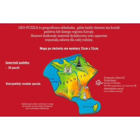 Puzzle geo puzzle Europa 30 el. (nd) (nd)