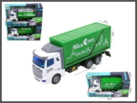 Samochód miejski 20cm 2 rodzaje Hipo (H13952) Hipo