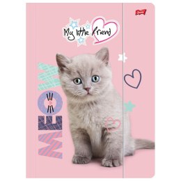 Teczka kartonowa na gumkę My Little Friend FLUFFY KITTY A4 mix 300g Unipap Unipap