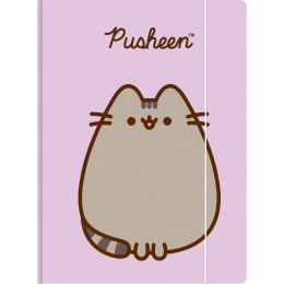 Teczka kartonowa na gumkę Pusheen A4 fioletowy 300g Unipap Unipap