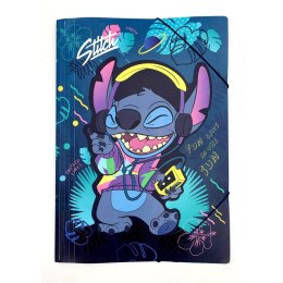 Teczka plastikowa na gumkę Stitch A3 mix Patio (79505PTR) Patio
