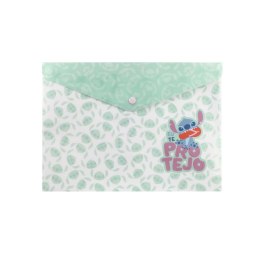 Teczka plastikowa na guzik Stitch A4 nadruk Patio (75132PTR) Patio