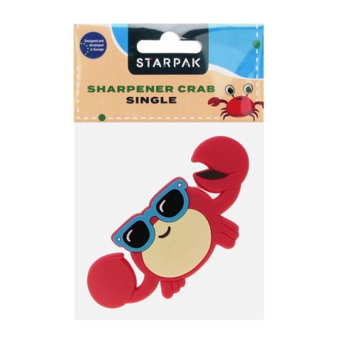 Temperówka czerwony plastik Starpak (538967) Starpak