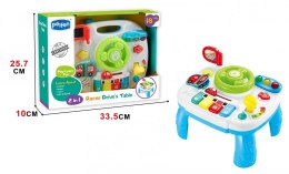 Zabawka edukacyjna Panel Stolik Interaktywny Edukacyjny Kierownica 2w1 Światła Dźwięki Lean (22868) Lean