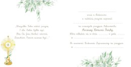 Zaproszenie KW Komunia GOŁAB Z HOSTI Henry (5905701485468) Henry