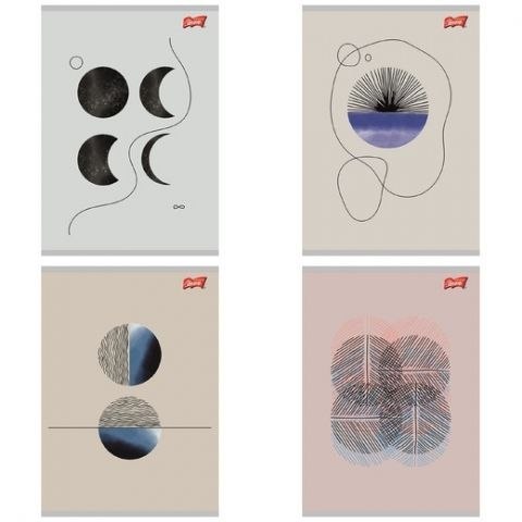 Zeszyt Minimalism A5 60k. 70g krata Unipap Unipap