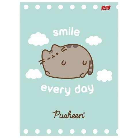 Zeszyt A4 Pusheen 32k. 70g krata Unipap Unipap