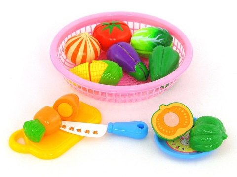 Artykuły kuchenne zestaw owoców i warzyw z koszykiem Adar (460386) Adar