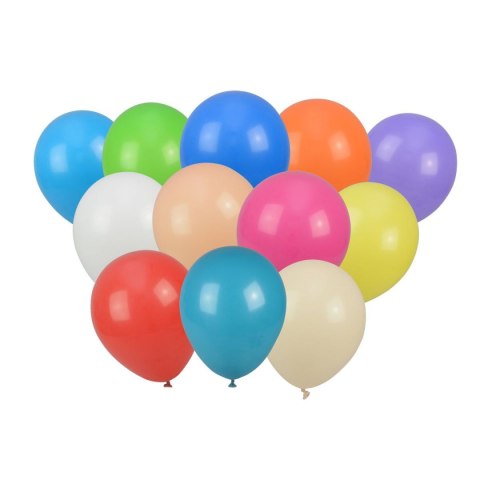Balon gumowy pastelowe duże (6 szt.) mix 300mm Arpex (KB0026) Arpex