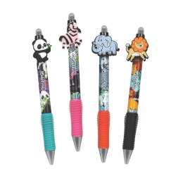 Długopis standardowy ZOO wymazywalny wkład niebieski 0,5mm Patio (80402PTR) Patio