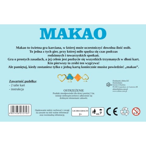 Gra karciana Makao Abino Abino