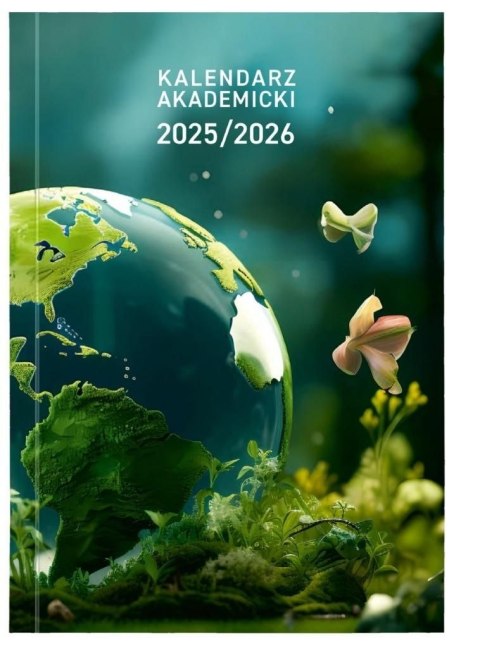 Kalendarz nauczyciela książkowy (terminarz) EKO bezbarwny A5 Wydawnictwo Wokół Nas (A5TA072B) Wydawnictwo Wokół Nas