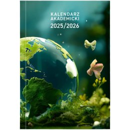 Kalendarz nauczyciela książkowy (terminarz) EKO bezbarwny A5 Wydawnictwo Wokół Nas (A5TA072B) Wydawnictwo Wokół Nas