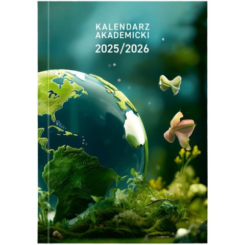 Kalendarz nauczyciela książkowy (terminarz) EKO bezbarwny A5 Wydawnictwo Wokół Nas (A5TA072B) Wydawnictwo Wokół Nas