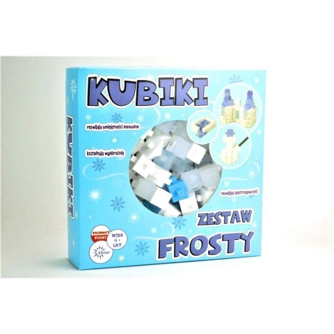 Klocki plastikowe KUBIKI FROSTY Abino Abino