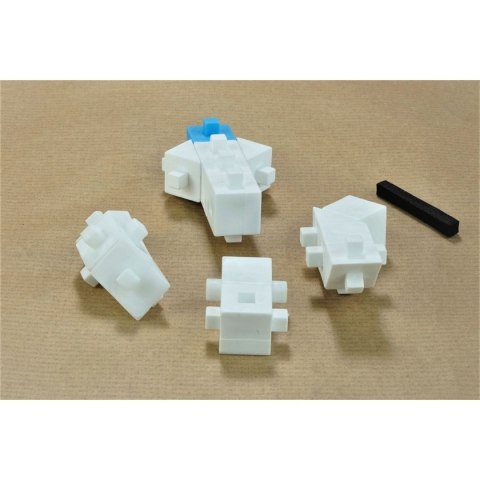 Klocki plastikowe KUBIKI FROSTY Abino Abino