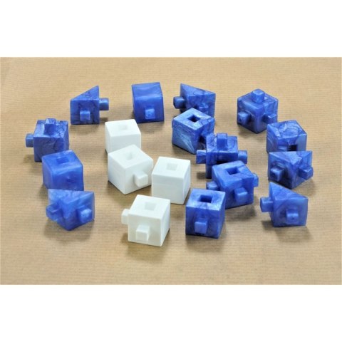 Klocki plastikowe KUBIKI FROSTY Abino Abino