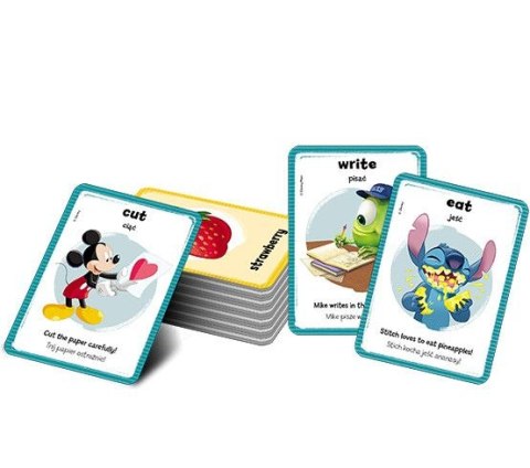 Książeczka edukacyjna Disney Uczy. Elementarz języka angielskiego. Karty Ameet (UEK 9302) Ameet