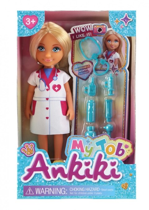 Lalka lekarz z akcesoriami Lean (24474) Lean