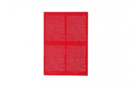 Litery samoprzylepne czerwony Farro Farro