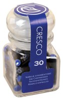 Naboje krótkie słoiczek 30 szt niebieskie Cresco (080054) Cresco