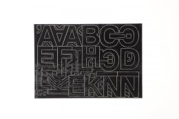 Naklejka (nalepka) litery Farro Farro