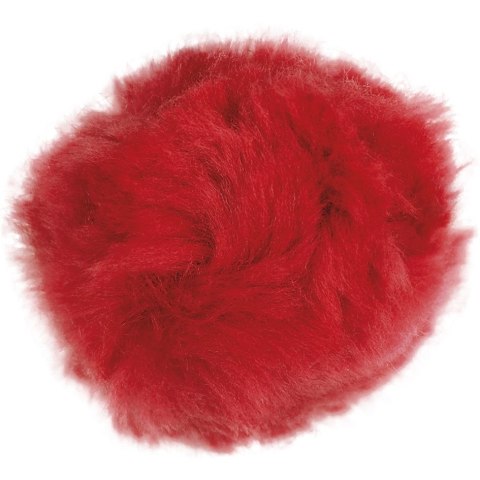 Pompony Craft-Fun Series akrylowe czerwone 45 szt Titanum Titanum