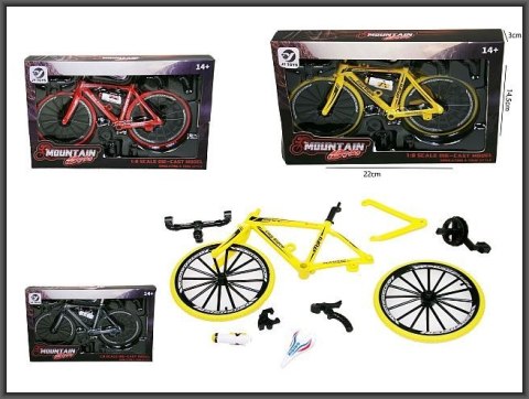 Rower górski 19cm do składania 3 kolory Hipo (H13991) Hipo