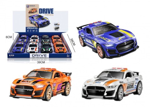 Samochód wyścigowy GT500 na napęd, światło i dźwięk Lean (24230) Lean