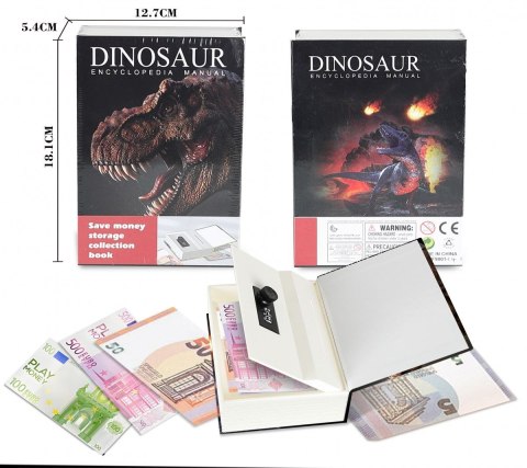 Skarbonka książka dinozaur Lean (23490) Lean