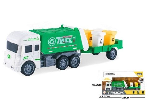 Śmieciarka z przyczepą Bigtoys (BA6547) Bigtoys