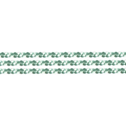 Taśma ozdobna Craft-Fun Series z cekinami 6x2 [mm x m] srebrna Titanum (363633) Titanum