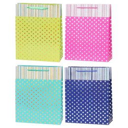 Torba prezentowa torebka kropki set A A3 [mm:] 300x420x 120 Rozette (5907354059829) Rozette