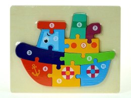 Układanka drewniana łódka Adar (581029) Adar