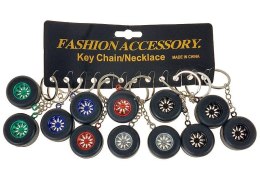 Brelok opona gumowa, karta 12szt. Adar (603820) Adar