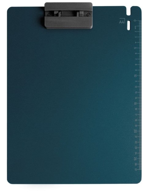 Deska z klipem (podkład do pisania) A4 Z PODZIAŁKĄ granatowa Tetis (BD650-G) Tetis