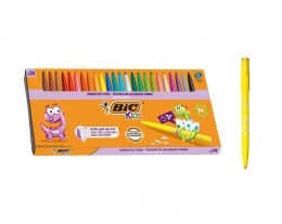 Flamaster eco 24 kol. Bic Kids (8290053) Bic Kids